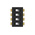 TE Connectivity 4 Way Through Hole DIP & SIP Switch SPST, Extended Actuator