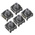 Hartmann 16 Way Surface Mount DIP Switch, Spindle Actuator