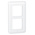 Legrand White 2 Gang Light Switch Cover