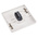 MK Electric White Rocker Light Switch, 2 Way, 1 Gang, Logic Plus