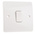 MK Electric White Rocker Light Switch, 2 Way, 1 Gang, Logic Plus