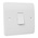 MK Electric White Rocker Light Switch, 2 Way, 1 Gang, Logic Plus