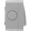 BG Electrical Grey Push Button Light Switch, 2 Way, 1 Gang, Storm
