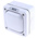 MK Electric White Outdoor Light Switch, 2 Way, 1 Gang, Masterseal