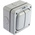 MK Electric Grey Outdoor Light Switch, 1 Way, 2 Gang, Masterseal