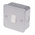 RS PRO Grey Metal Clad Switch, 2 Way, 1 Gang