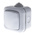 Timeguard Grey Push Button Light Switch, 1 Way, 1 Gang, Powerseal