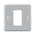 MK Electric White 1 Gang Light Switch Cover