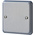 MK Electric Silver 1 Gang Blanking Plate