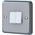 MK Electric Rocker Light Switch, 2 Way, 2 Gang, Albany Plus