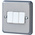 MK Electric Rocker Light Switch, 2 Way, 3 Gang, Albany Plus
