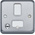 MK Electric 13A, 1 Gang Switched Fused Spur