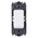 MK Electric 1 Way Black Switch Insert Module 20A, Grid Plus Series