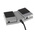 Herga General Purpose Momentary Foot Switch - 16 SWG Mild Steel Case Material, 2 X SPSTN/O, 3 A@ 24 V dc, 3 A@ 250 V ac
