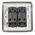 MK Electric White Rocker Light Switch, 2 Way, 2 Gang, K4672