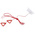 Hoyles Red Ceiling Pull Cord, 5A