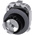 Siemens SIRIUS ACT 2-position Key Switch Head, Momentary, 30mm Cutout
