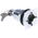 Schneider Electric Harmony 9001K 2-position Key Switch Head, Latching, 30mm Cutout