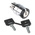 Schneider Electric Harmony XB4 3-position Key Switch Head, Spring Return Right to Centre, 22mm Cutout