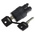 Schneider Electric Harmony XB5 3-position Key Switch Head, Spring Return to Centre, 22mm Cutout