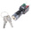 IP65 Key Switch, 1 NO + 1 NC 2-Way