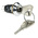 Key Switch, DPDT, 1 A @ 24V ac dc / 115V ac 2-Way Random-Key