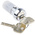 Key Switch, DPDT, 5 A @ 115 V ac 2-Way Flat-Key