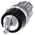 Siemens SIRIUS ACT 3-position Key Switch Head, Latching, 22mm Cutout