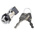 Key Switch, DPDT, 4 A @ 250 V ac 2-Way Flat-Key