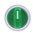 RS PRO 2 Position Selector Switch Head, 22mm Cutout, Green Handle