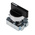 RS PRO 2 Position Selector Switch Head, 22mm Cutout, Black Handle
