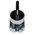 RS PRO 2 Position Selector Switch Head, 22mm Cutout, Black Handle