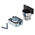 RS PRO 3 Position Selector Switch Head, 22mm Cutout, Black Handle