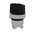 Schneider Electric Harmony XB4 Series 2 Position Selector Switch Head, 22mm Cutout, Black Handle