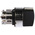 Schneider Electric Harmony XB4 Series 3 Position Selector Switch Head, 22mm Cutout, Black Handle
