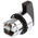 Schneider Electric Harmony XB4 Series 3 Position Selector Switch Head, 22mm Cutout, Black Handle