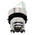 Schneider Electric Harmony XB4 Series 2 Position Selector Switch Head, 22mm Cutout, White Handle