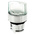 Schneider Electric Harmony XB4 Series 2 Position Selector Switch Head, 22mm Cutout, White Handle