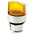Schneider Electric Harmony XB4 Series 2 Position Selector Switch Head, 22mm Cutout, Orange Handle