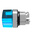 Schneider Electric Harmony XB4 Series 2 Position Selector Switch Head, 22mm Cutout, Blue Handle