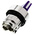Schneider Electric Harmony XB4 Series 2 Position Selector Switch Head, 22mm Cutout, Blue Handle
