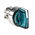 Schneider Electric Harmony XB4 Series 3 Position Selector Switch Head, 22mm Cutout, Green Handle