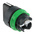 Schneider Electric Harmony XB5 Series 3 Position Selector Switch Head, 22mm Cutout, Black Handle