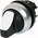 Eaton RMQ Titan Series 3 Position Selector Switch Head, 22mm Cutout, Black Handle