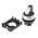 Eaton RMQ Titan Series 2 Position Selector Switch Head, 22mm Cutout, White Handle