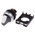 Eaton RMQ Titan Series 2 Position Selector Switch Head, 22mm Cutout, Black/White Handle
