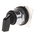 Schneider Electric Harmony 9001K Series 3 Position Selector Switch Head, 30mm Cutout, Black Handle