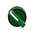 Schneider Electric Harmony XB5 Series 2 Position Selector Switch Head, 22mm Cutout, Green Handle