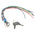 Key Switch, DPST, 4 A @ 28 V dc 3-Way Flat-Key