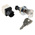 IP67 Key Switch, DPST, 4 A @ 250 V ac 2-Way